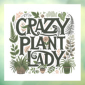 植物好きな crazy woman ウィンドウサイン (シート3)