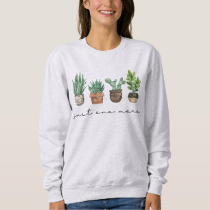 植物好きの贈り物ガーデニングがもう1つ スウェットシャツ