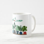 植物好き コーヒーマグカップ (正面右)