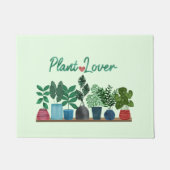 植物好き ドアマット (正面)