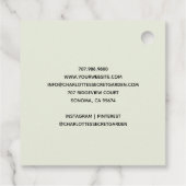 植物子供部屋園芸用品ハニービーのロゴ フェイバータグ (裏面)