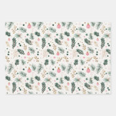 植物学お洒落の ラッピングペーパーシート (正面2)
