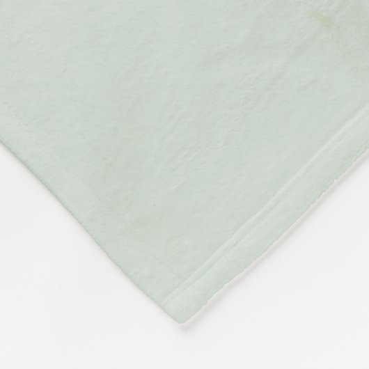 植物学のポートレート-緑の草木を搭載する女性 フリースブランケット (角)