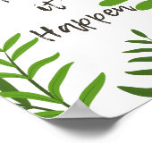 植物学のモチベーション・ポスターを起こす ポスター (角)