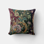 植物学のモチーフ クッション (正面)