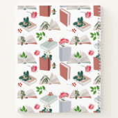 植物学の本 & 図書館 読書パターン ノートブック (裏面)