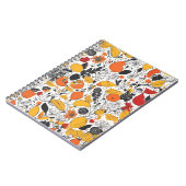 植物学の美しい抽象芸術手帳 ノートブック (左側)