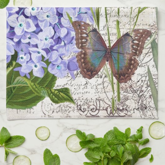 植物学の キッチンタオル (折り畳み)