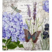 植物学の シャワーカーテン (正面)