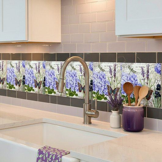 植物学の タイル