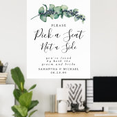 植物学はサイドサインではなく席を結婚選ぶ ポスター (ホームオフィス)