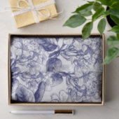 植物学は青い切り離しで咲く 薄葉紙 (ギフト)