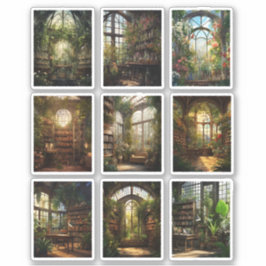 植物学アカデミア ビニールステッカー シール