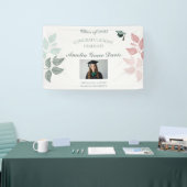 植物学エレガント卒業旗 横断幕 (トレードショー)