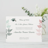 植物学エレガント卒業発表 招待状 (スタンド正面)