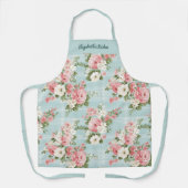 植物学エレガント系フローラ エプロン (正面)