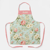植物学エレガント系フローラ エプロン (正面)