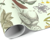 植物学パターン1 ラッピングペーパー (ロールコーナー)