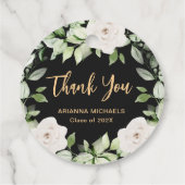 植物学フローラ卒業サンキュースクリプト フェイバータグ (裏面)