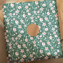 植物学フローラ花つる植物葉のパターン 薄葉紙