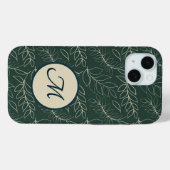 植物学モノグラムのの Case-Mate iPhoneケース (裏面 (横))