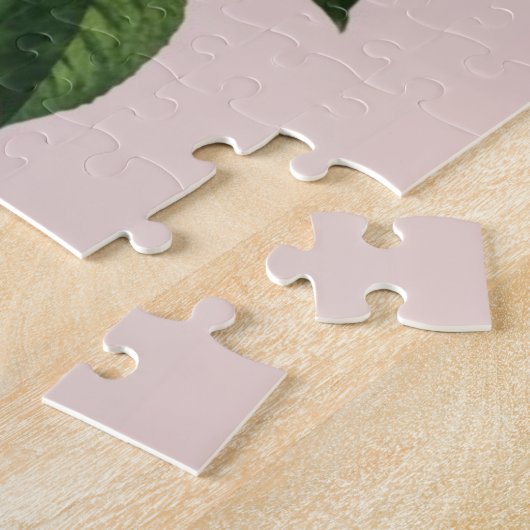 植物学ヴィンテージ花モダン芸術IIポスター ジグソーパズル (側面)