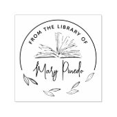 「植物学書籍の装丁・スタンプ図録より」 セルフインキングスタンプ (デザイン)