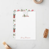 植物学本 & 図書館 読書パターン ノートカード (正面/裏面インサイチュ)