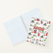 植物学本 & 図書館 読書パターン ノートブック (内部)