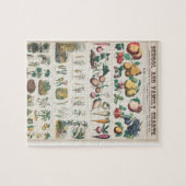 植物学校と家族図 ジグソーパズル (横)