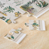 植物学校と家族図 ジグソーパズル (側面)