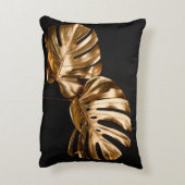 植物学用フローラ、濃い色のバナーまたは背景w アクセントクッション (裏面(縦))