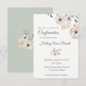 植物学的神聖な確認 招待状 (正面/裏面)