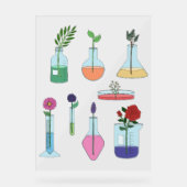 植物学研究室の設備 アクリルサイン (正面)