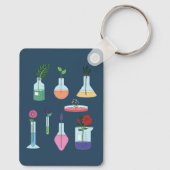 植物学研究室の設備 キーホルダー (裏面)