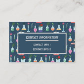 植物学研究室の設備 名刺 (裏面)