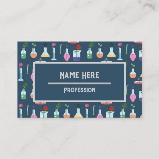 植物学研究室の設備 名刺 (正面)