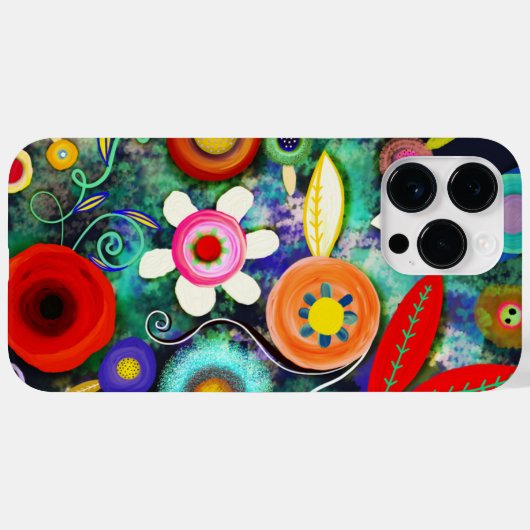 植物学絵を描術 Case-Mate iPhoneケース (裏面 (横))