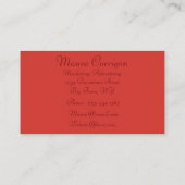 植物学縁ど 名刺 (裏面)