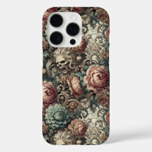 植物学者の呪い – ゴシックビクトリアンフローラ iPhone 16 PROケース