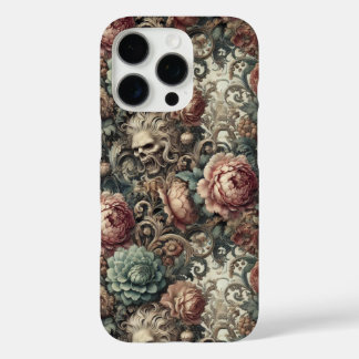 植物学者の呪い – ゴシックビクトリアンフローラ iPhone 16 PROケース