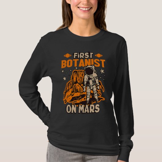 植物学者宇宙飛行士 Tシャツ (正面)