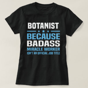 植物学者 Tシャツ