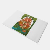 植物学自然 ドアマット (アングル)