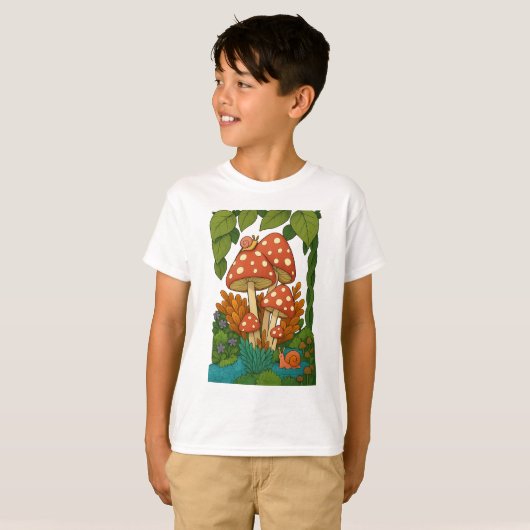 植物学自然 Tシャツ (正面フル)