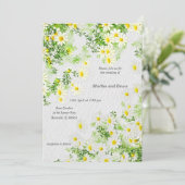 植物学葉、デイジー 招待状 (スタンド正面)