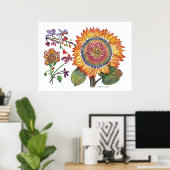 植物学46 ポスター (ホームオフィス)