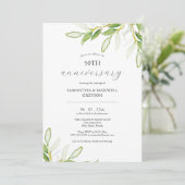 植物学50周年結婚招待状 (スタンド正面)