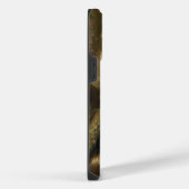 植物学：イギリスの庭で3本の孔雀 iPhoneケース (右側面)