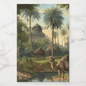 植物学：カスタマイズ可能なジャングルの樹液 フードラベル (シングルラベル)